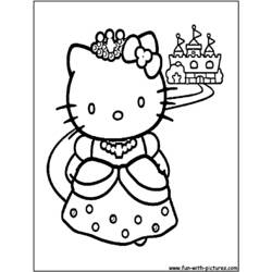 Malvorlage: Hallo Kitty (Karikaturen) #36794 - Kostenlose Malvorlagen zum Ausdrucken