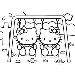 Malvorlage: Hallo Kitty (Karikaturen) #36813 - Kostenlose Malvorlagen zum Ausdrucken