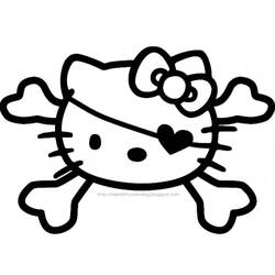 Malvorlage: Hallo Kitty (Karikaturen) #36820 - Kostenlose Malvorlagen zum Ausdrucken