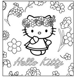 Malvorlage: Hallo Kitty (Karikaturen) #36858 - Kostenlose Malvorlagen zum Ausdrucken