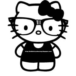 Malvorlage: Hallo Kitty (Karikaturen) #36860 - Kostenlose Malvorlagen zum Ausdrucken