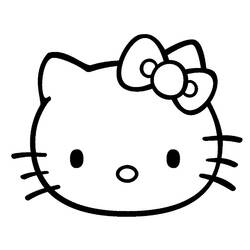 Malvorlage: Hallo Kitty (Karikaturen) #36958 - Kostenlose Malvorlagen zum Ausdrucken