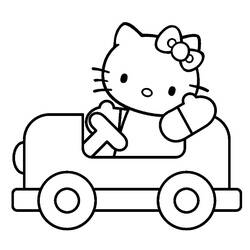 Malvorlage: Hallo Kitty (Karikaturen) #36963 - Kostenlose Malvorlagen zum Ausdrucken