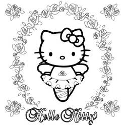 Malvorlage: Hallo Kitty (Karikaturen) #36992 - Kostenlose Malvorlagen zum Ausdrucken