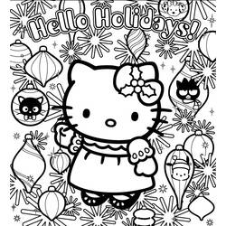 Malvorlage: Hallo Kitty (Karikaturen) #37002 - Kostenlose Malvorlagen zum Ausdrucken