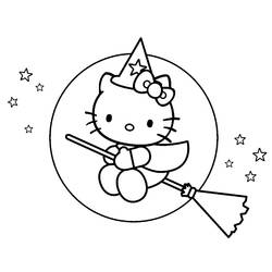 Malvorlage: Hallo Kitty (Karikaturen) #37109 - Kostenlose Malvorlagen zum Ausdrucken