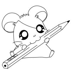 Malvorlage: Hamtaro (Karikaturen) #39916 - Kostenlose Malvorlagen zum Ausdrucken