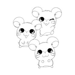 Malvorlage: Hamtaro (Karikaturen) #39939 - Kostenlose Malvorlagen zum Ausdrucken