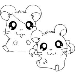 Malvorlage: Hamtaro (Karikaturen) #39956 - Kostenlose Malvorlagen zum Ausdrucken