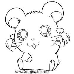 Malvorlage: Hamtaro (Karikaturen) #39964 - Kostenlose Malvorlagen zum Ausdrucken