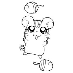 Malvorlage: Hamtaro (Karikaturen) #39987 - Kostenlose Malvorlagen zum Ausdrucken