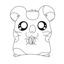 Malvorlage: Hamtaro (Karikaturen) #40013 - Kostenlose Malvorlagen zum Ausdrucken