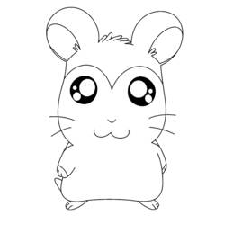 Malvorlage: Hamtaro (Karikaturen) #40019 - Kostenlose Malvorlagen zum Ausdrucken