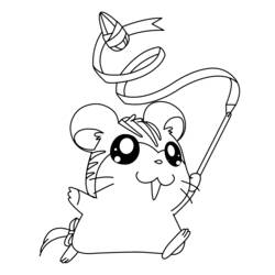 Malvorlage: Hamtaro (Karikaturen) #40026 - Kostenlose Malvorlagen zum Ausdrucken