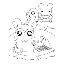 Malvorlage: Hamtaro (Karikaturen) #40034 - Kostenlose Malvorlagen zum Ausdrucken