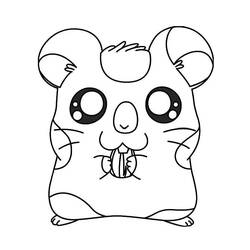 Malvorlage: Hamtaro (Karikaturen) #40037 - Kostenlose Malvorlagen zum Ausdrucken