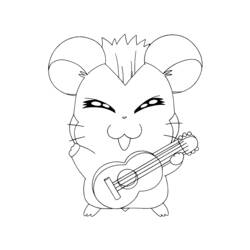 Malvorlage: Hamtaro (Karikaturen) #40057 - Kostenlose Malvorlagen zum Ausdrucken