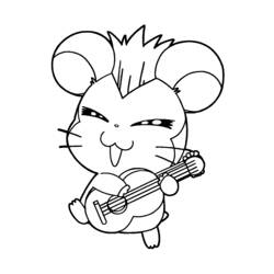 Malvorlage: Hamtaro (Karikaturen) #40059 - Kostenlose Malvorlagen zum Ausdrucken