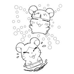 Malvorlage: Hamtaro (Karikaturen) #40076 - Kostenlose Malvorlagen zum Ausdrucken