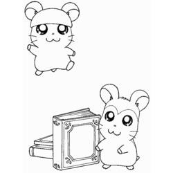 Malvorlage: Hamtaro (Karikaturen) #40087 - Kostenlose Malvorlagen zum Ausdrucken