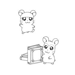 Malvorlage: Hamtaro (Karikaturen) #40088 - Kostenlose Malvorlagen zum Ausdrucken