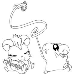 Malvorlage: Hamtaro (Karikaturen) #40123 - Kostenlose Malvorlagen zum Ausdrucken