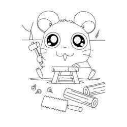 Malvorlage: Hamtaro (Karikaturen) #40130 - Kostenlose Malvorlagen zum Ausdrucken