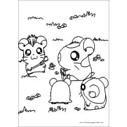 Malvorlage: Hamtaro (Karikaturen) #40155 - Kostenlose Malvorlagen zum Ausdrucken