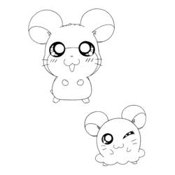 Malvorlage: Hamtaro (Karikaturen) #40158 - Kostenlose Malvorlagen zum Ausdrucken