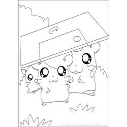 Malvorlage: Hamtaro (Karikaturen) #40169 - Kostenlose Malvorlagen zum Ausdrucken