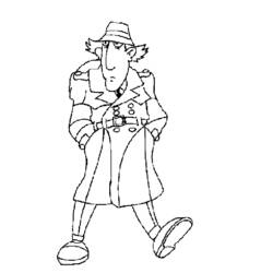 Malvorlage: Inspektor Gadget (Karikaturen) #38875 - Kostenlose Malvorlagen zum Ausdrucken