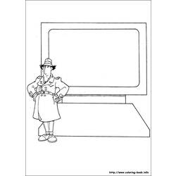Malvorlage: Inspektor Gadget (Karikaturen) #38953 - Kostenlose Malvorlagen zum Ausdrucken