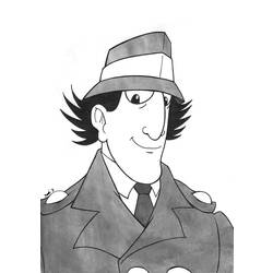 Malvorlage: Inspektor Gadget (Karikaturen) #39003 - Kostenlose Malvorlagen zum Ausdrucken