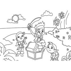 Malvorlage: Jake und die Neverland-Piraten (Karikaturen) #42441 - Kostenlose Malvorlagen zum Ausdrucken