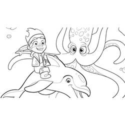 Malvorlage: Jake und die Neverland-Piraten (Karikaturen) #42488 - Kostenlose Malvorlagen zum Ausdrucken