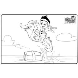 Malvorlage: Jake und die Neverland-Piraten (Karikaturen) #42501 - Kostenlose Malvorlagen zum Ausdrucken