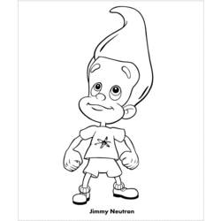 Malvorlage: Jimmy Neutron (Karikaturen) #48888 - Kostenlose Malvorlagen zum Ausdrucken
