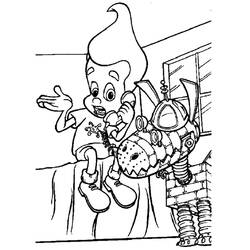 Malvorlage: Jimmy Neutron (Karikaturen) #48899 - Kostenlose Malvorlagen zum Ausdrucken