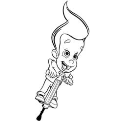 Malvorlage: Jimmy Neutron (Karikaturen) #48923 - Kostenlose Malvorlagen zum Ausdrucken