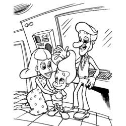 Malvorlage: Jimmy Neutron (Karikaturen) #48924 - Kostenlose Malvorlagen zum Ausdrucken