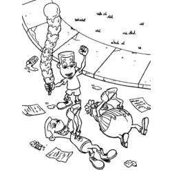Malvorlage: Jimmy Neutron (Karikaturen) #48931 - Kostenlose Malvorlagen zum Ausdrucken