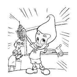 Malvorlage: Jimmy Neutron (Karikaturen) #48932 - Kostenlose Malvorlagen zum Ausdrucken