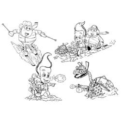 Malvorlage: Jimmy Neutron (Karikaturen) #48940 - Kostenlose Malvorlagen zum Ausdrucken