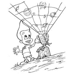 Malvorlage: Jimmy Neutron (Karikaturen) #48992 - Kostenlose Malvorlagen zum Ausdrucken