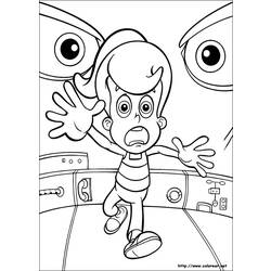 Malvorlage: Jimmy Neutron (Karikaturen) #49049 - Kostenlose Malvorlagen zum Ausdrucken