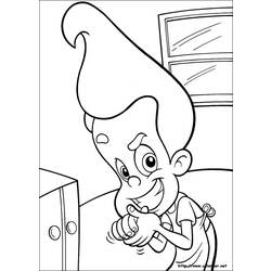 Malvorlage: Jimmy Neutron (Karikaturen) #49061 - Kostenlose Malvorlagen zum Ausdrucken