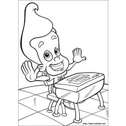 Malvorlage: Jimmy Neutron (Karikaturen) #49071 - Kostenlose Malvorlagen zum Ausdrucken