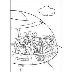 Malvorlage: Kleine Einsteins (Karikaturen) #45709 - Kostenlose Malvorlagen zum Ausdrucken