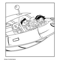 Malvorlage: Kleine Einsteins (Karikaturen) #45716 - Kostenlose Malvorlagen zum Ausdrucken