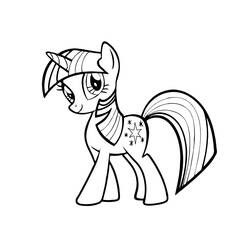 Malvorlage: Kleines Pony (Karikaturen) #41866 - Kostenlose Malvorlagen zum Ausdrucken